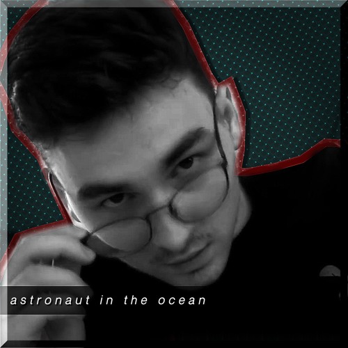 astronaut in the ocean