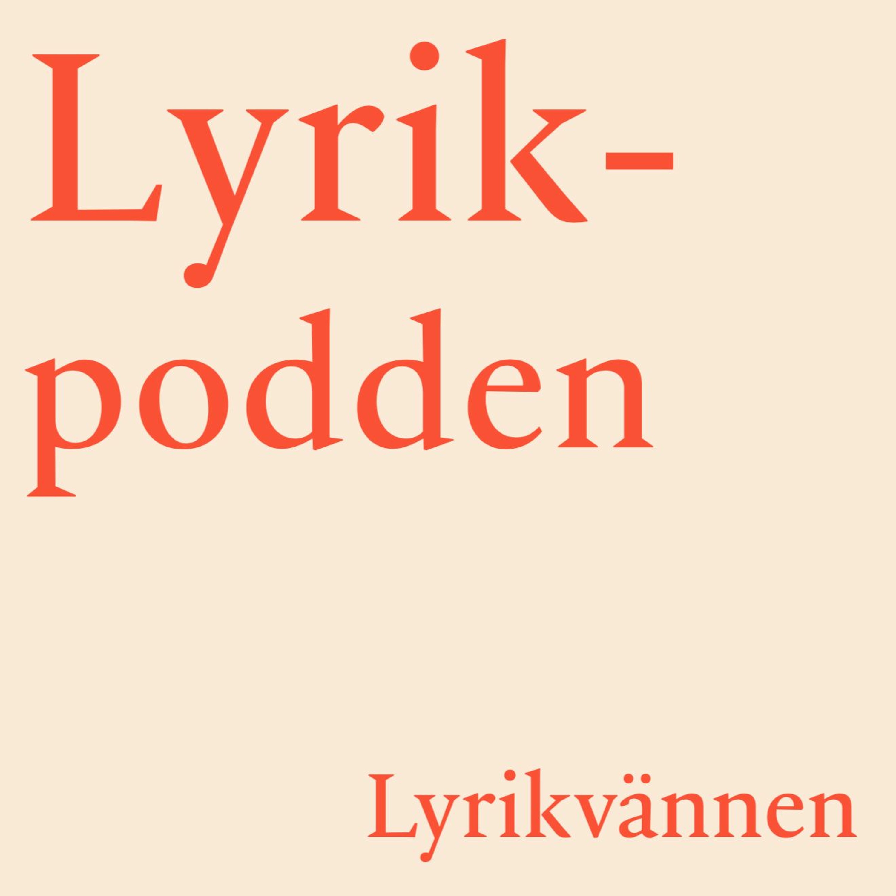 Avsnitt #6: I den poetiska total-världen