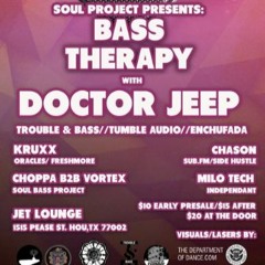 Opening set for Doctor Jeep at Jet Lounge, Houston, 2016-02-12