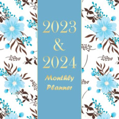 free KINDLE 🗂️ 2023-2024 Monthly Planner: A Large Minimalist Two Year Planner with B