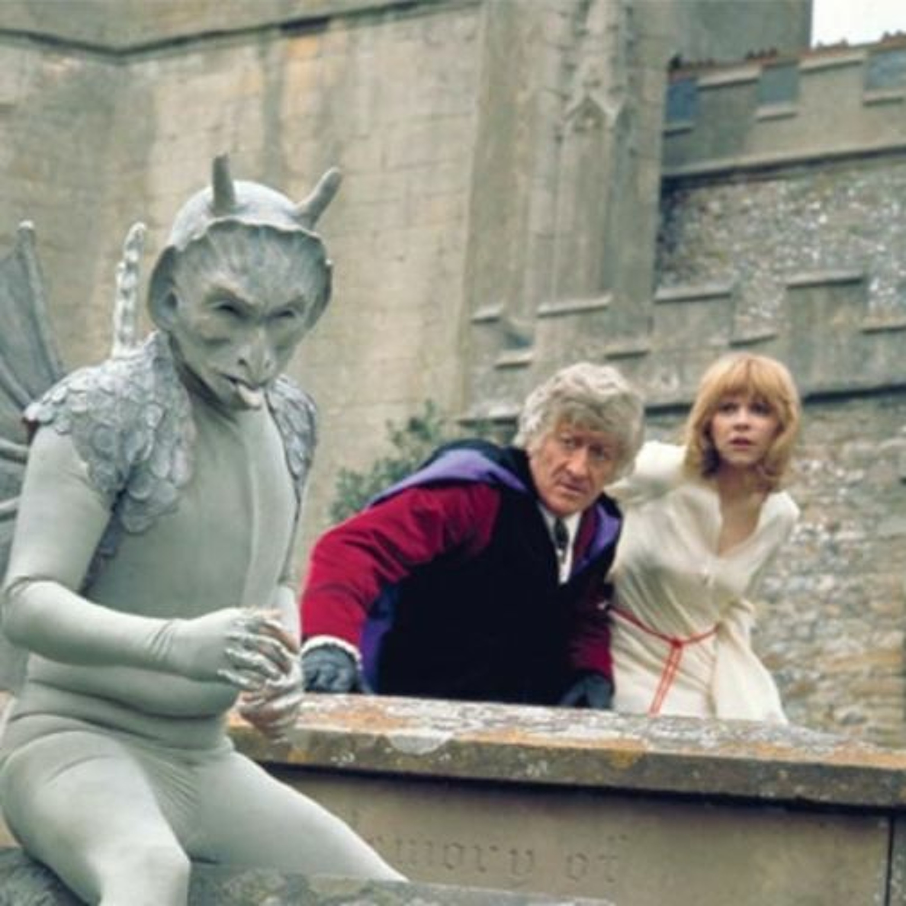 2 Guys A Girl And A Podcast Episode 262 -Doctor Who -The Daemons episode artwork