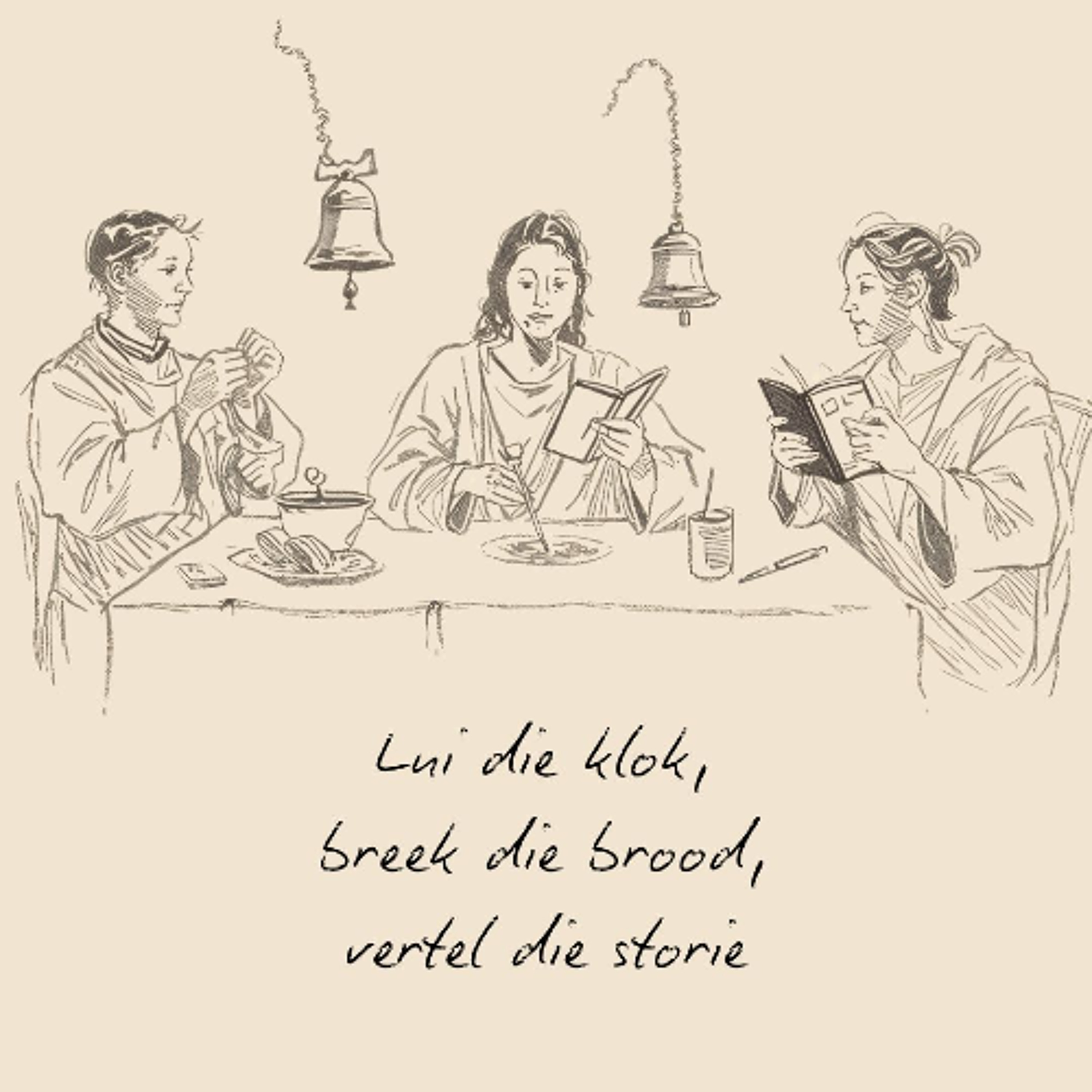 Lui die klok, breek die brood, vertel die storie deur Frieda van den Heever