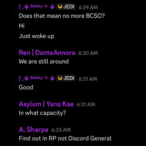 We're Still The Same BCSO