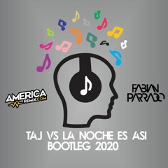 TAJ VS NOCHE ES ASI - BLR X RAVE Y CAVE - TRIBAL RE DRUM BY FABIANPARRADODJ - 130 BPM