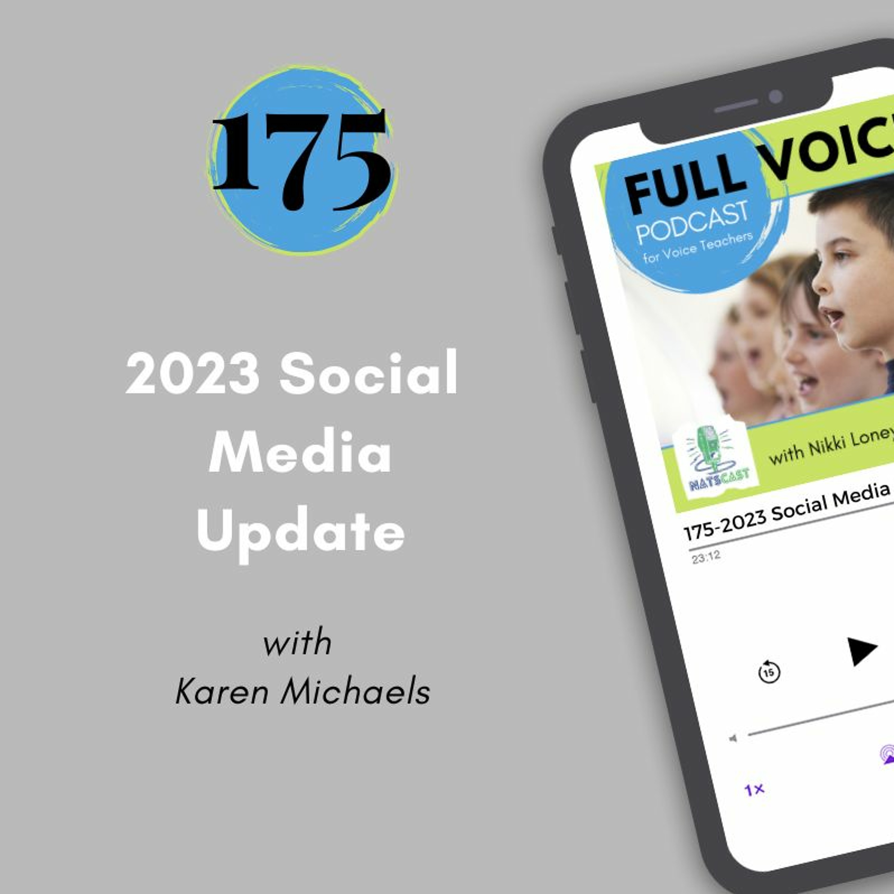 FVPC #175 2023 Social Media Update with Karen Michaels