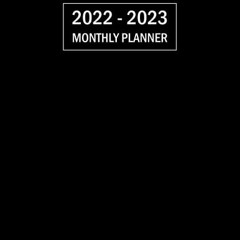Open PDF 2022-2023 Two Year Monthly Planner: 2 Year Monthly Planner Calendar Organizer, January 2022