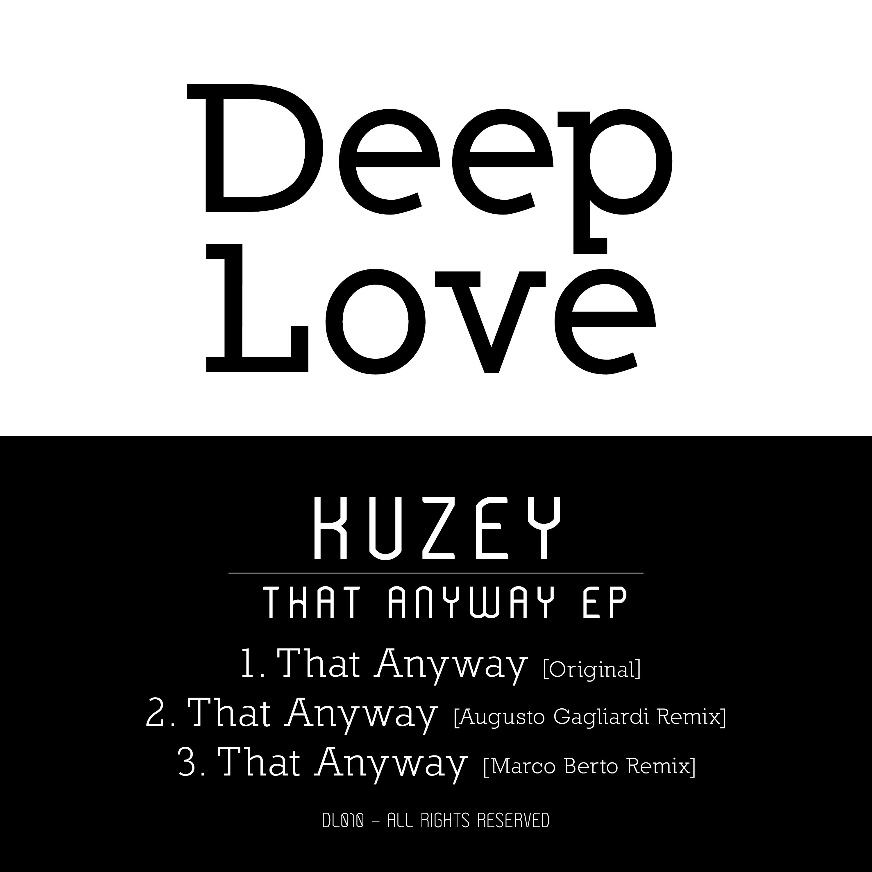 Kuzey - That Anyway (Marco Berto Remix) - Snippet