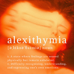 alexithymia