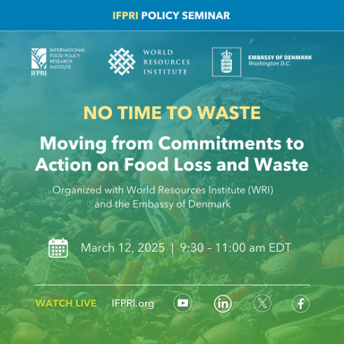 No Time to Waste: Moving from Commitments to Action on Food Loss and Waste