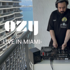 OZY - Live In Miami Tech House/Latin House/House/Deep House {Zaftig Radio #005}[Live Session #001]