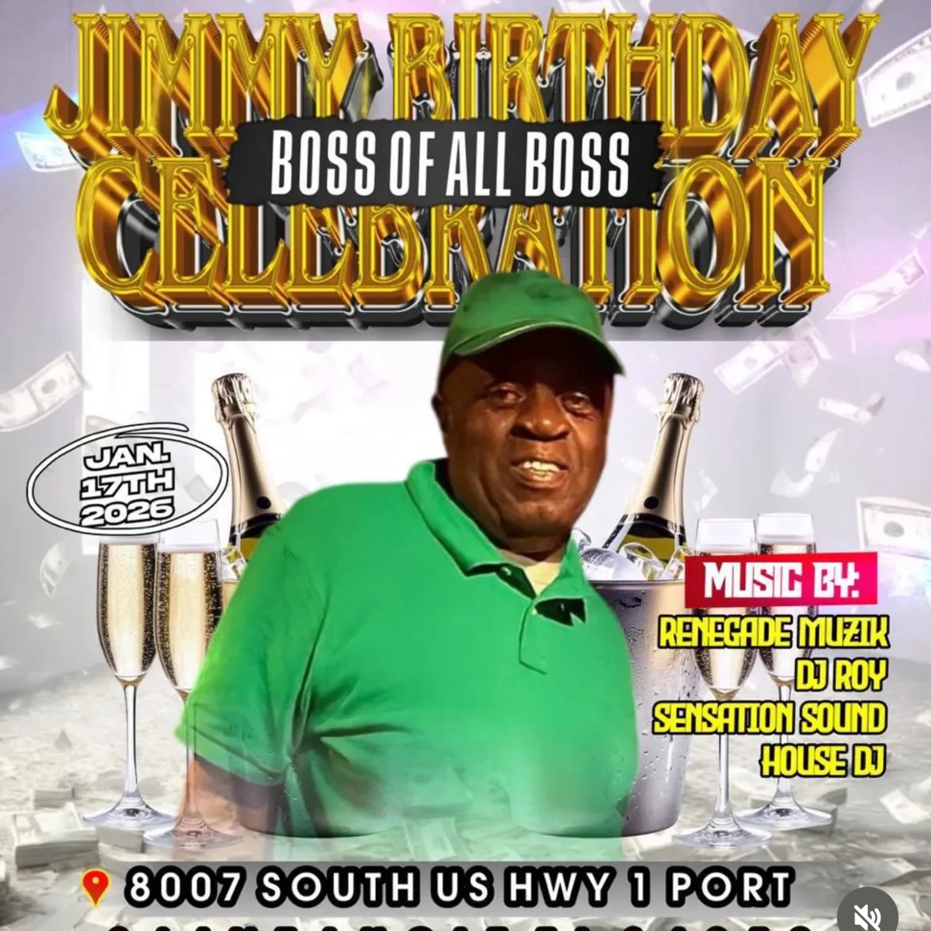 JIMMY BIRTHDAY PARTY JERK CITY RESTAURANT 01.17.2026 LIVE AUDIO episode artwork