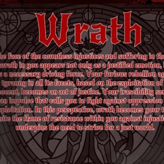 Sin of wrath