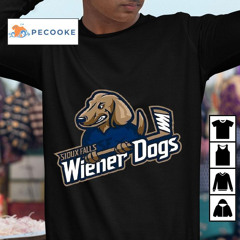 Sioux Falls Stampede Hockey Wiener Dogs Logo Shirt