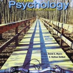 get [PDF] Download Myers' Psychology for the Ap(r) Course ipad