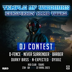 Conspiracy Hard Tours - Temple Of Warriors - DJ Contest by T-Gesic