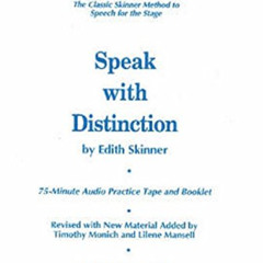 View EPUB 📔 Speak with Distinction: The Classic Skinner Method to Speech on the Stag
