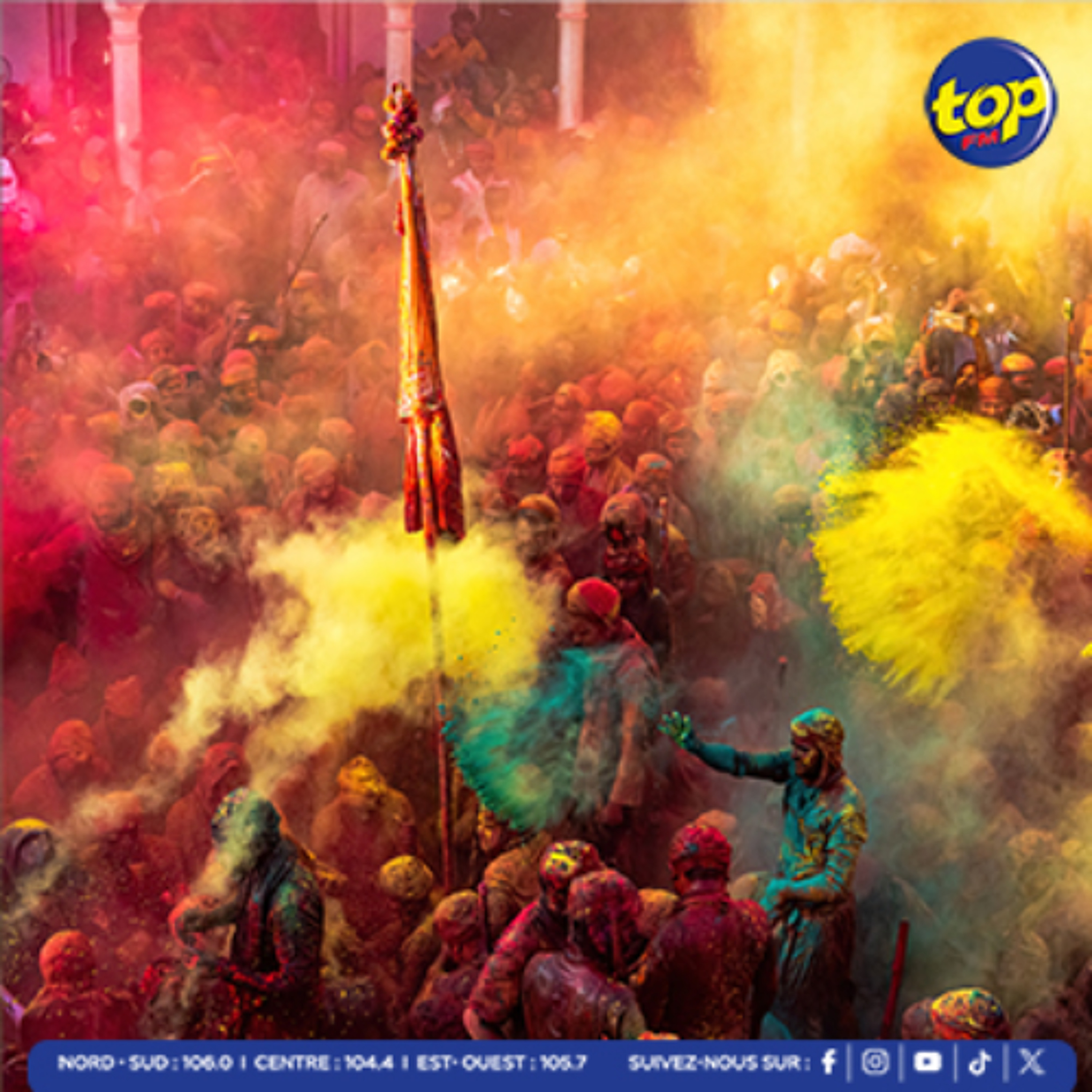 Holi : La fête des couleurs, un symbole d’unité, célébrée ce vendredi
