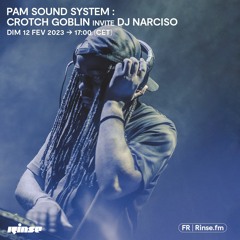 PAM Sound System : Crotch Goblin invite DJ Narciso - 12 Février 2023