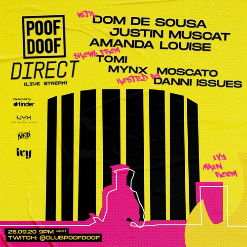 DOM DE SOUSA | POOF DOOF DIRECT | 26/09/2020