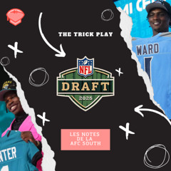 On note la draft 2025 des équipes de la AFC South
