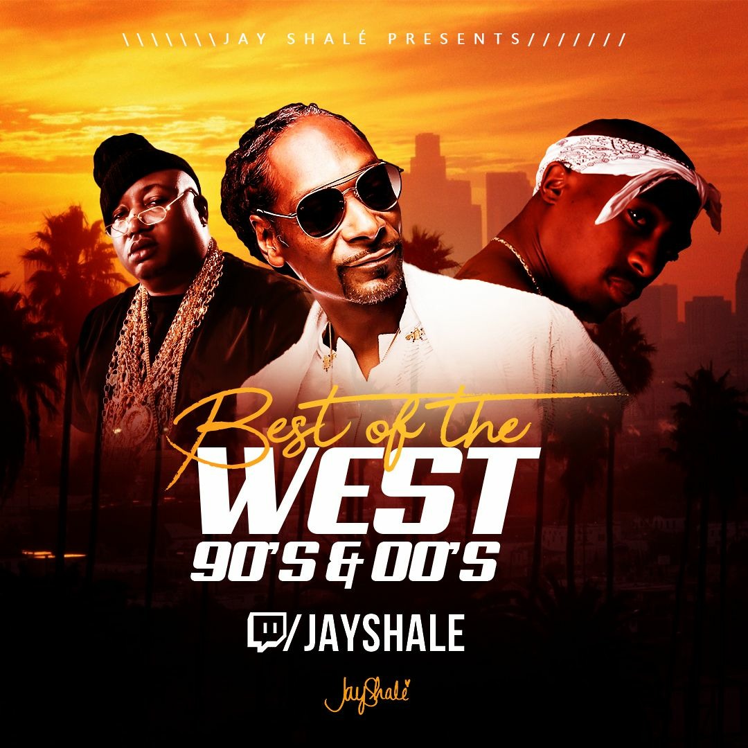 Listen to 90s 00s West Coast Hits Vol. 1 - Jay Shalé by Jay Shalé