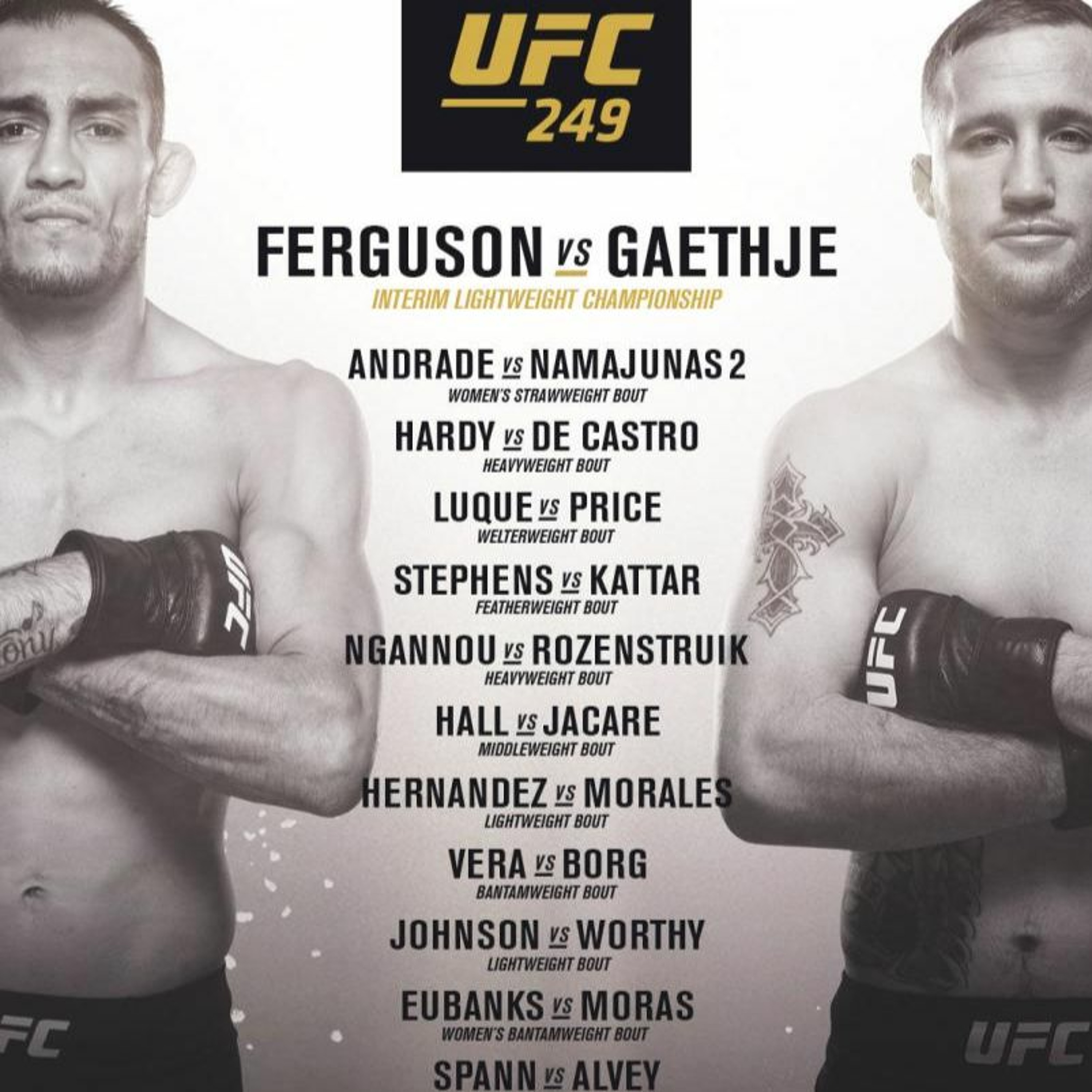 UFC 249  Ferguson vs. Gaethje - Official Trailer #UFC249 episode artwork