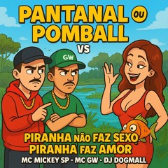 Mc Mickey Sp e Mc Gw Pantanal ou Pomball Vs Piranha Não Faz Sexo Piranha Faz Amor Dj Dogmall(MP3_160