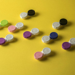 Healing Eyes with Contact Lenses
