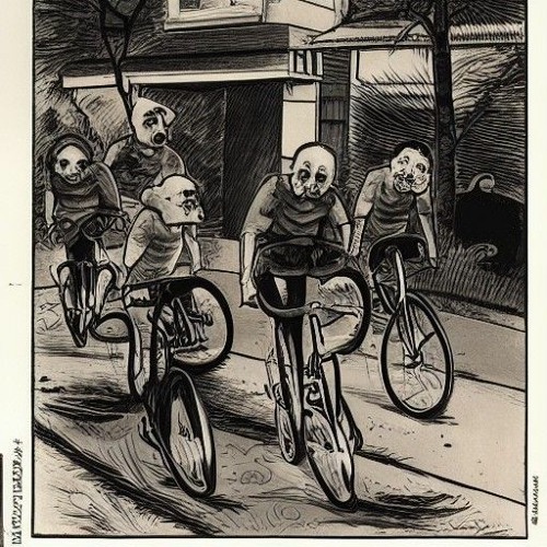 Suburban Bicycle Gang - Creatures In The Dark