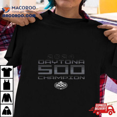 William Byron Checkered Flag Sports Black 2024 Daytona 500 Champion Exclusive T Shirt