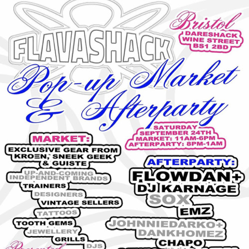 Chapo @ FLAVASHACK ft Johnnie Darko, Dank Homez & Thelocksta