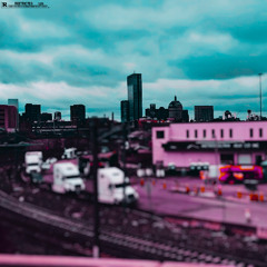 the city