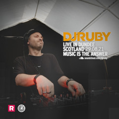 DJ Ruby Live In Dundee Scotland at Music Is The Answer 29.08.21