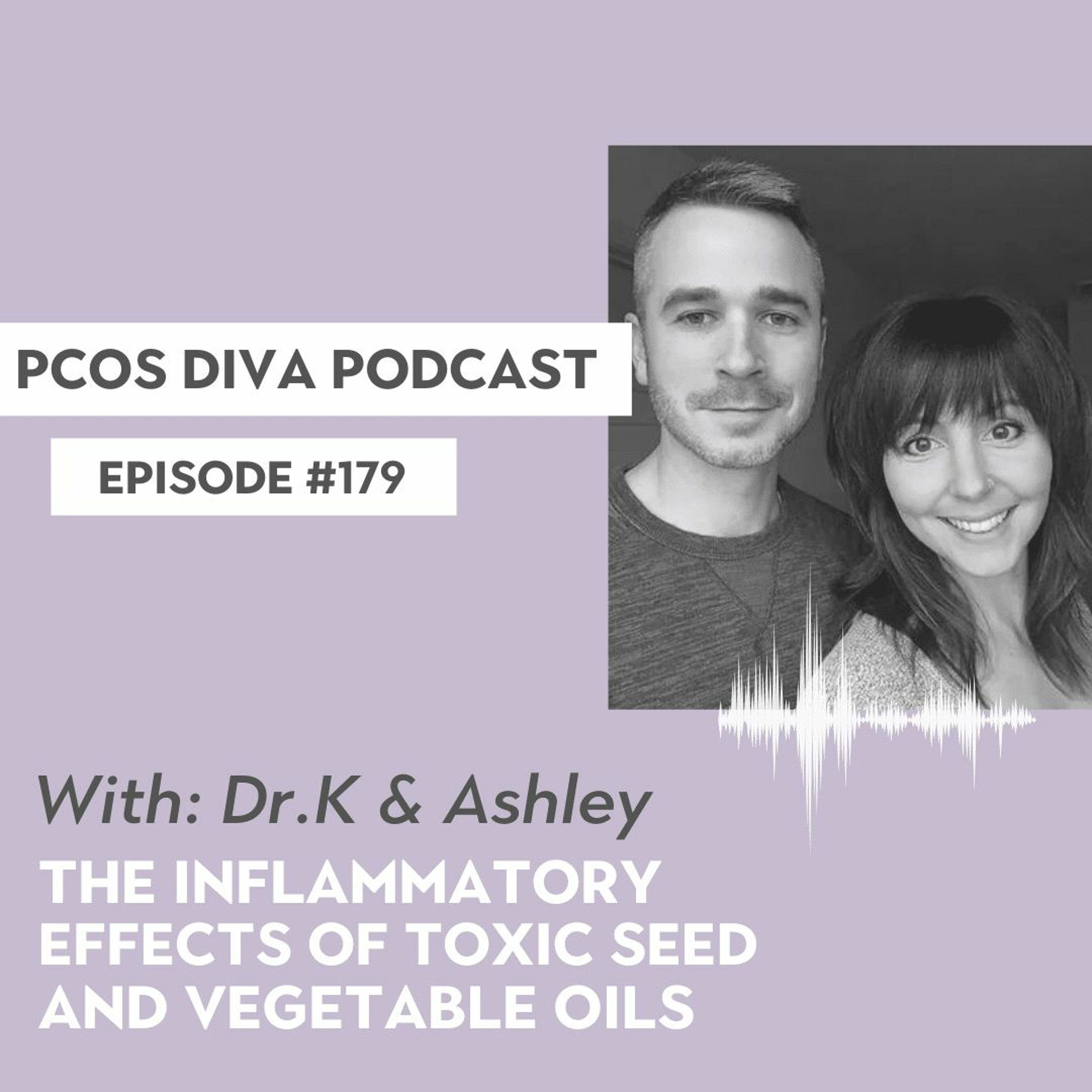 cover of episode 179- The Inflammatory Effects of Toxic Seed & Vegetable Oils