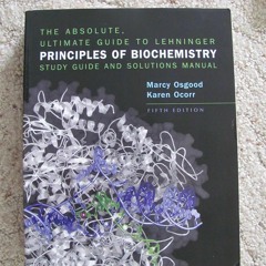 (PDF) READ The Absolute, Ultimate Guide to Lehninger Principles of Biochemistry