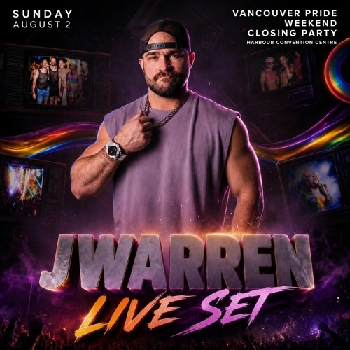 The Gay Agenda: Vancouver Pride 2026 - Closing Party Live Set @ Harbour Covention Center