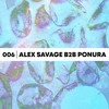 ICKPA 006 - Alex Savage b2b Ponura DJ mix artwork - Electronic music tracklist cover image