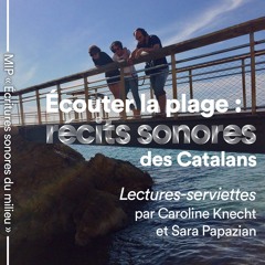 Lectures-serviettes, par Caroline Knecht et Sara Papazian