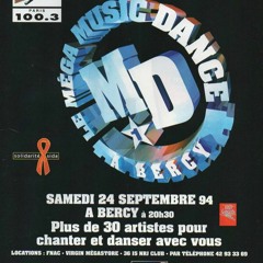 Promo NRJ Méga Music Dance par Daniel Beretta (septembre 1994)