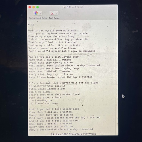 6ft (demo)