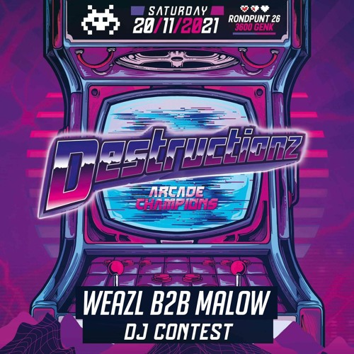 WEAZL B2B MALOW - Destructionz: AC Dj Contest