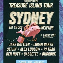 Ben Nott - Shipwrecked fest Tour, warm up   @LUCK CAT- SYD- OCT 25-25