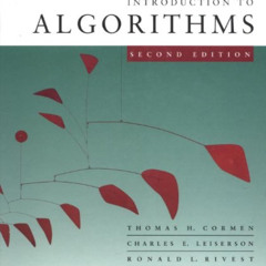 [Get] EBOOK 📂 Introduction to Algorithms, Second Edition by  Thomas H Cormen,Charles