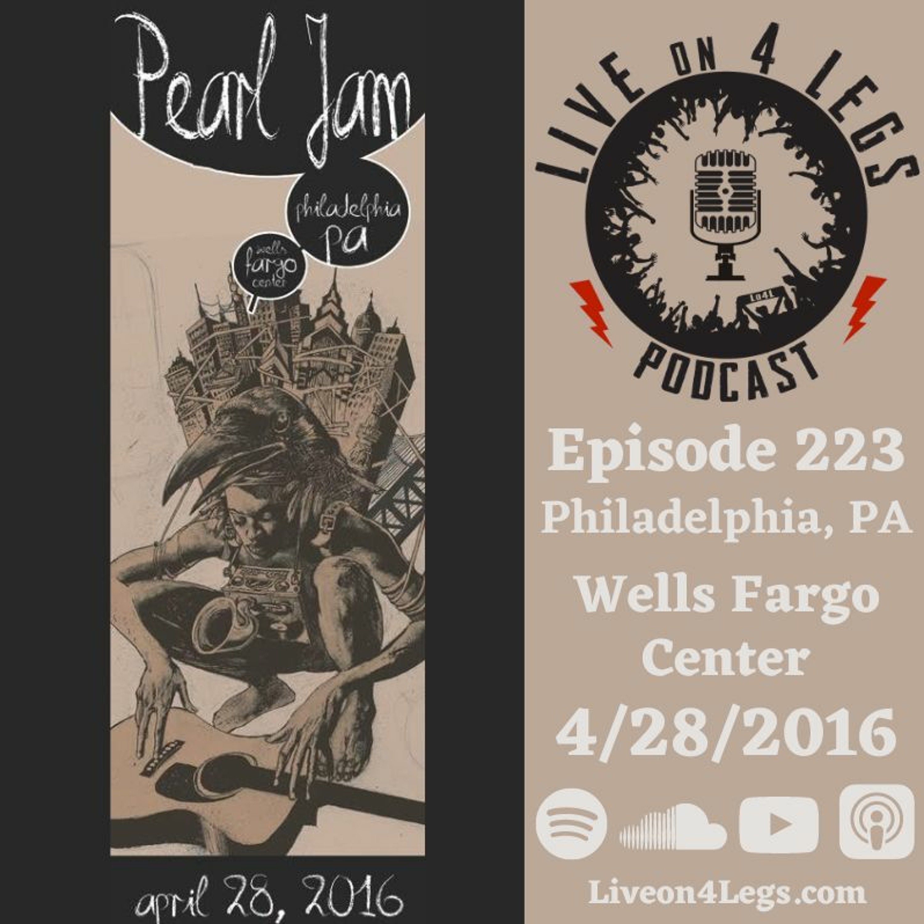 Live On 4 Legs: Pearl Jam Podcast