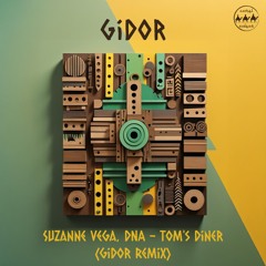 FREE DOWNLOAD: Suzanne Vega, DNA - Tom's Diner (Gidor Remix)
