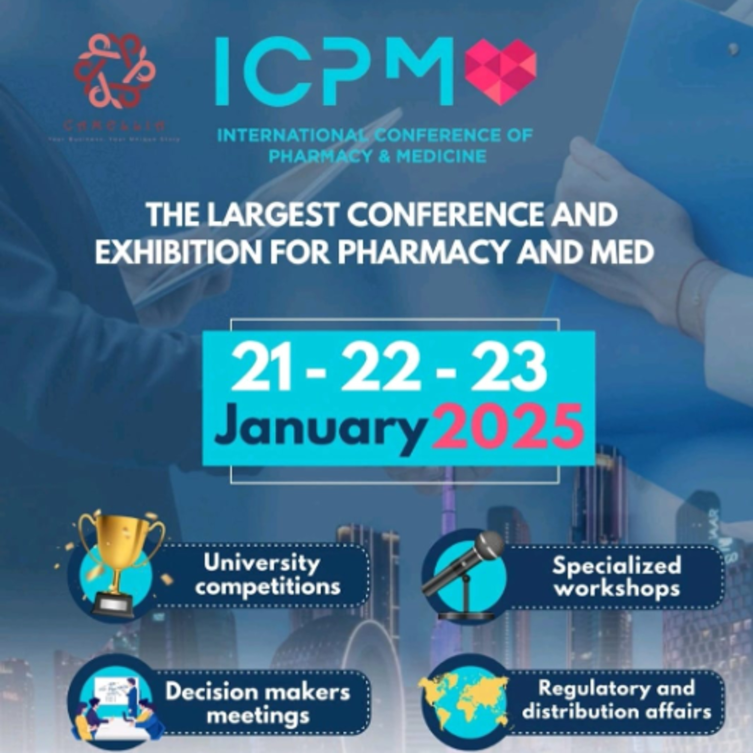 International Conference of Pharmacy and Medicine in Sharjah (21/01/25) episode artwork