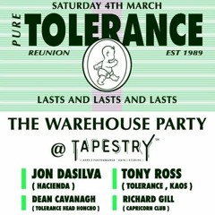 Chris Berry - Live @ Tolerance @ Tapestry 4.3.23 (Warm Up)