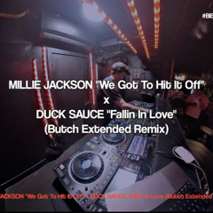 MILLIE JACKSON "We Got To Hit It Off" x DUCK SAUCE "Fallin In Love" (Butch Remix) Simkid live mashup