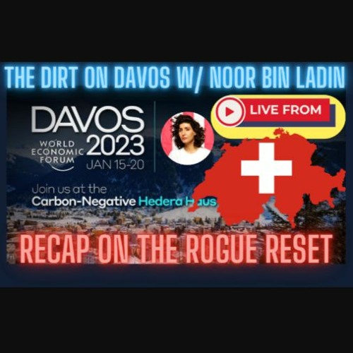 LIVE FROM SWITZERLAND - The Dirt On Davos W Noor Bin Ladin - Recap On The Rogue Reset