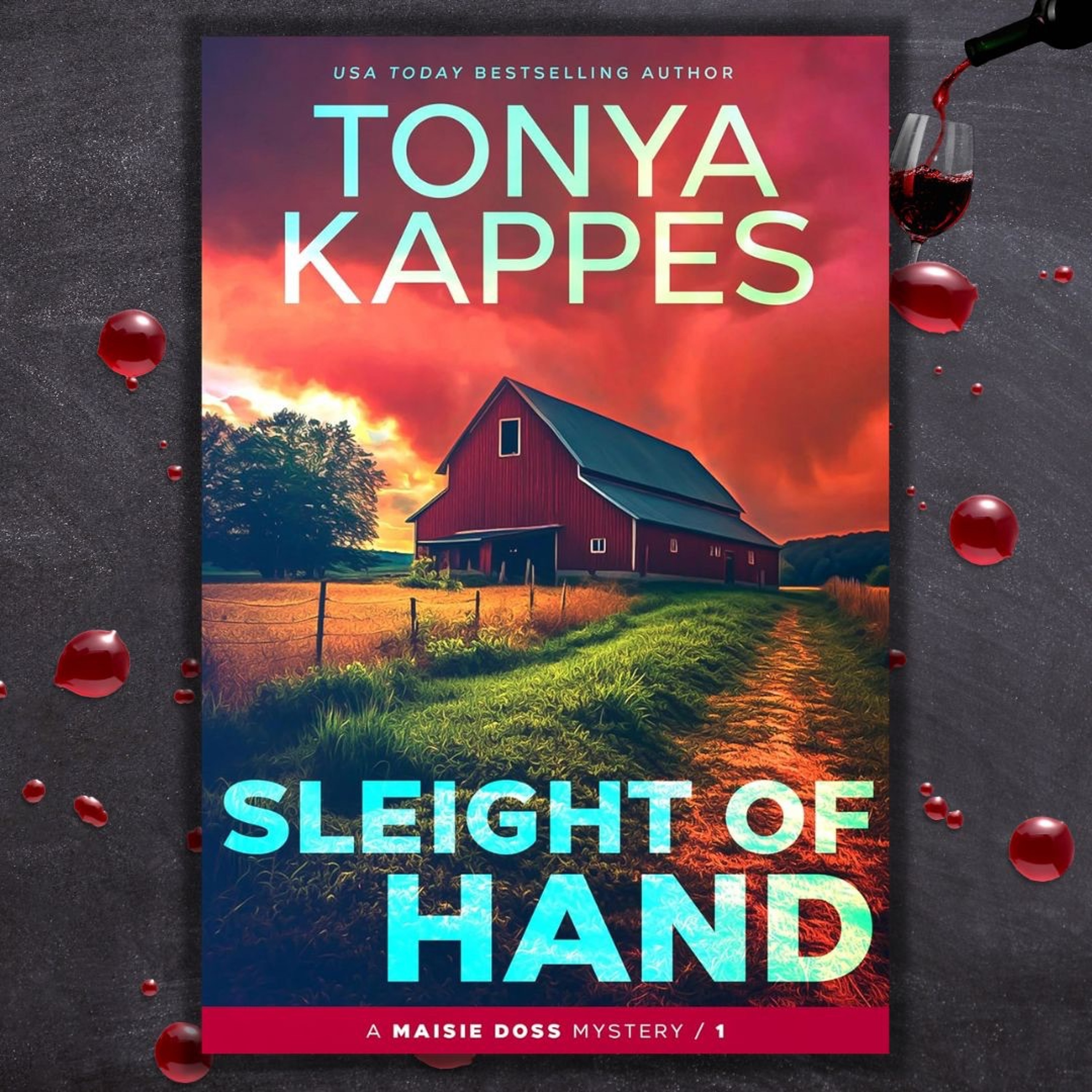 cover of episode Tonya Kappes   SLEIGHT OF HAND With Pamela Fagan Hutchins On Crime   Wine